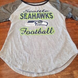 Kids Gray and Black Football Shirt